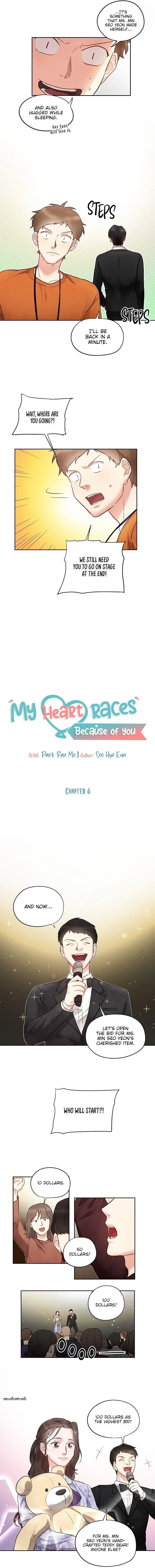 My Heart Races Because of You Chapter 6 page 6 - 
