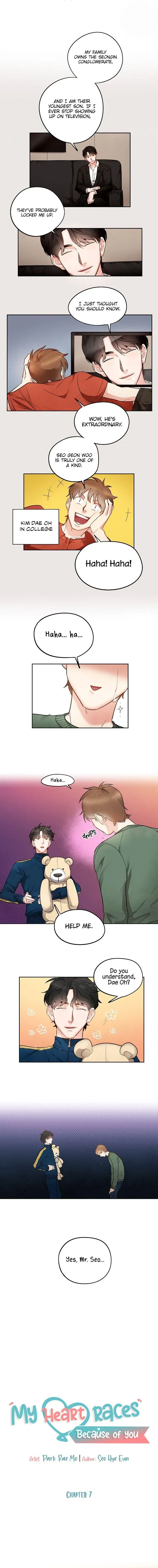 My Heart Races Because of You Chapter 7 page 8 - 