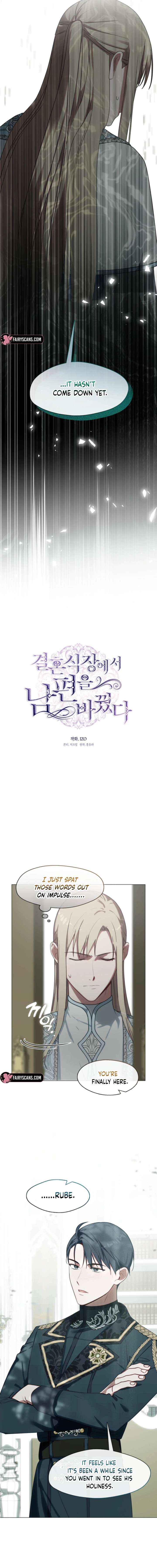 My Husband Changed At The Wedding Venue Chapter 33 page 10 - 