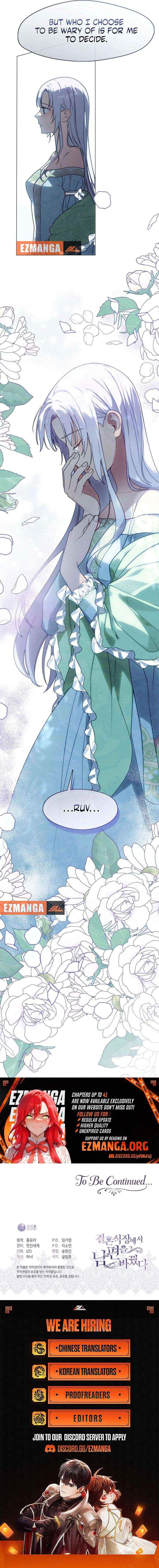 My Husband Changed At The Wedding Venue Chapter 39 page 14 - 