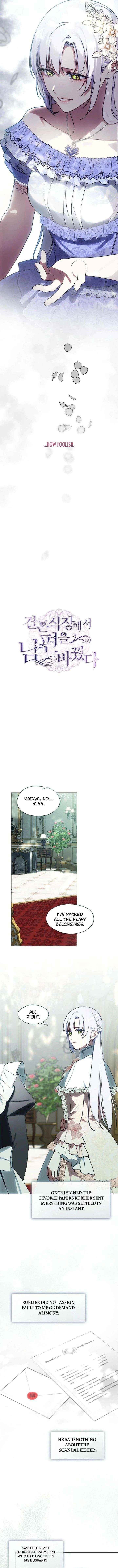 My Husband Changed At The Wedding Venue Chapter 41 page 7 - 