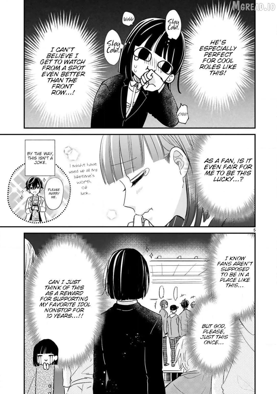 My Idol Came To My House! Chapter 11 page 5 - 