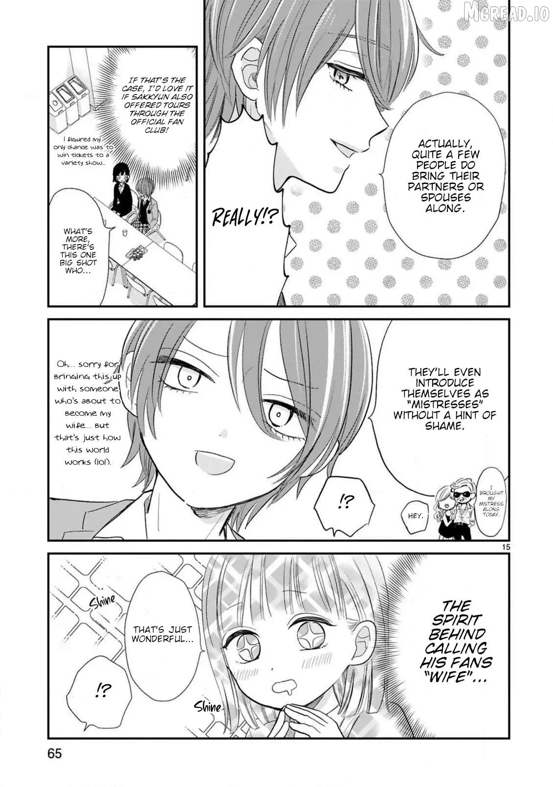 My Idol Came To My House! Chapter 12 page 5 - 