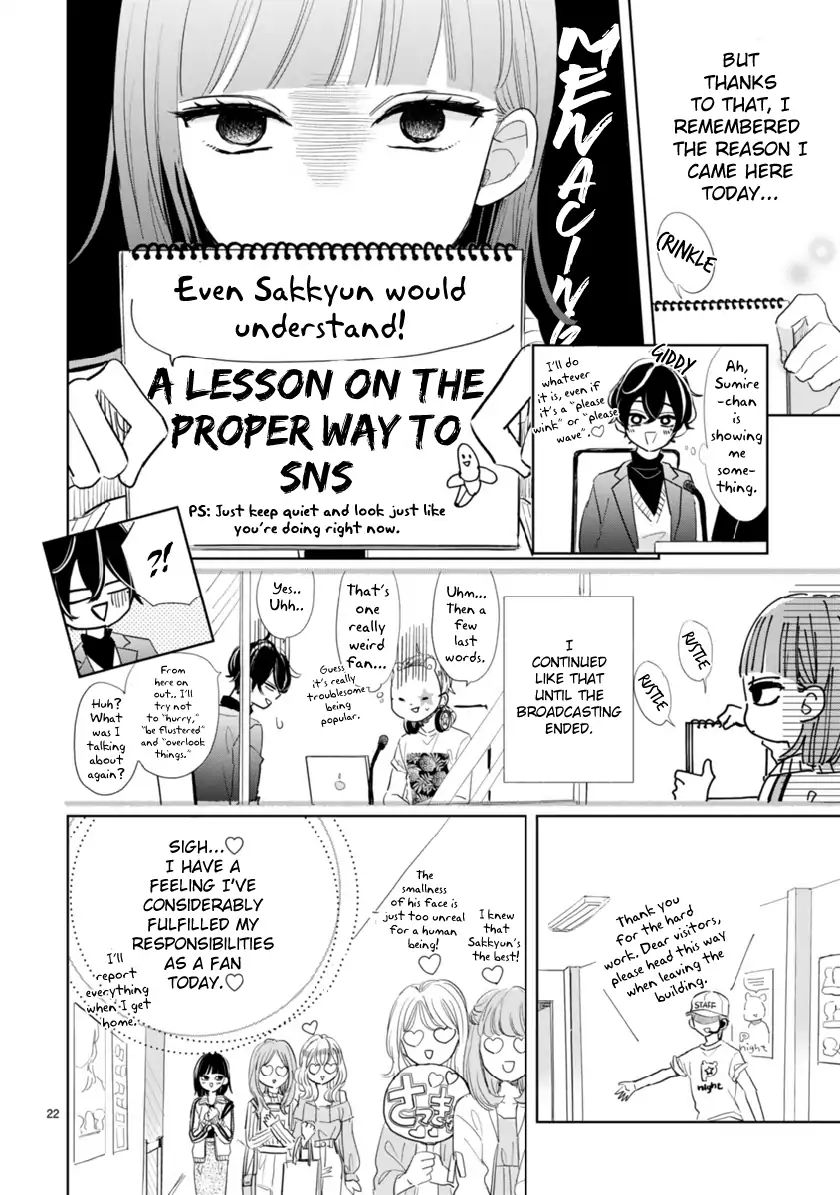 My Idol Came To My House! Chapter 2.2 page 8 - 