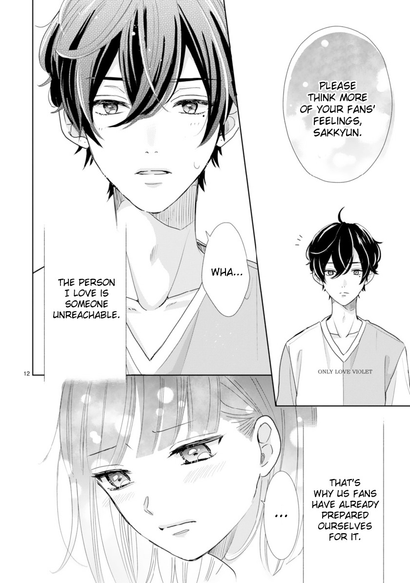 My Idol Came To My House! Chapter 3 page 12 - 