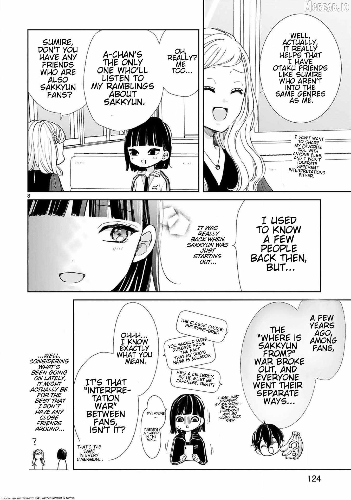 My Idol Came To My House! Chapter 6 page 8 - 