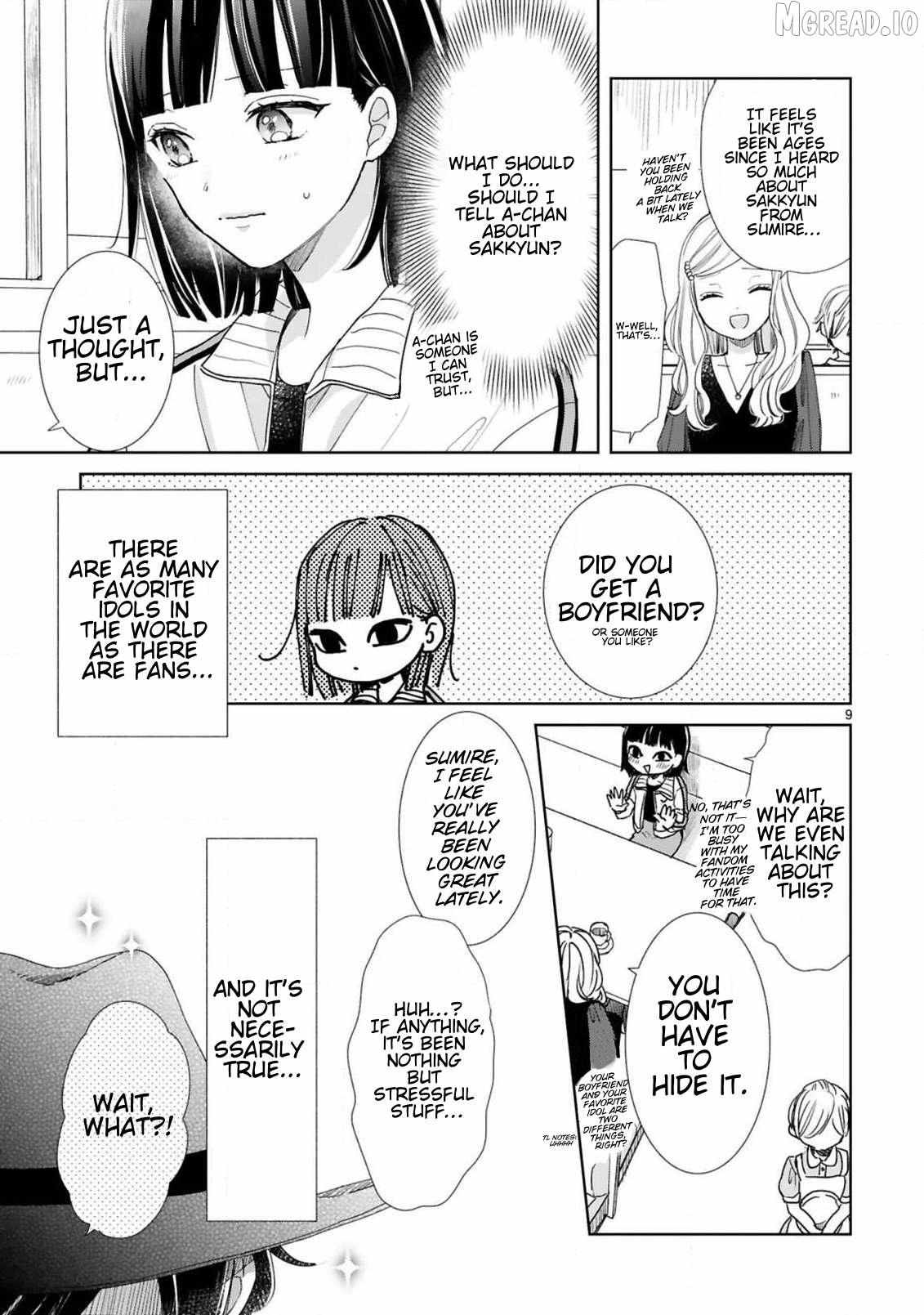 My Idol Came To My House! Chapter 6 page 9 - 