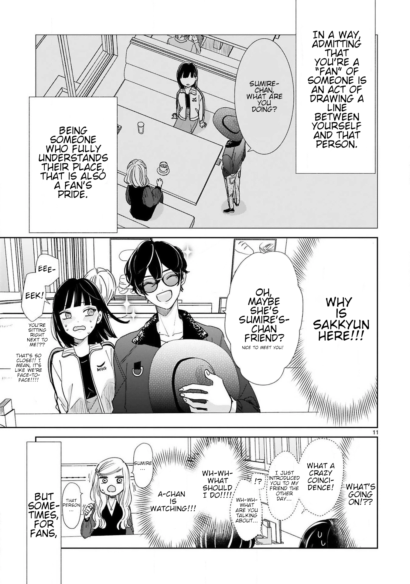 My Idol Came To My House! Chapter 7 page 1 - 