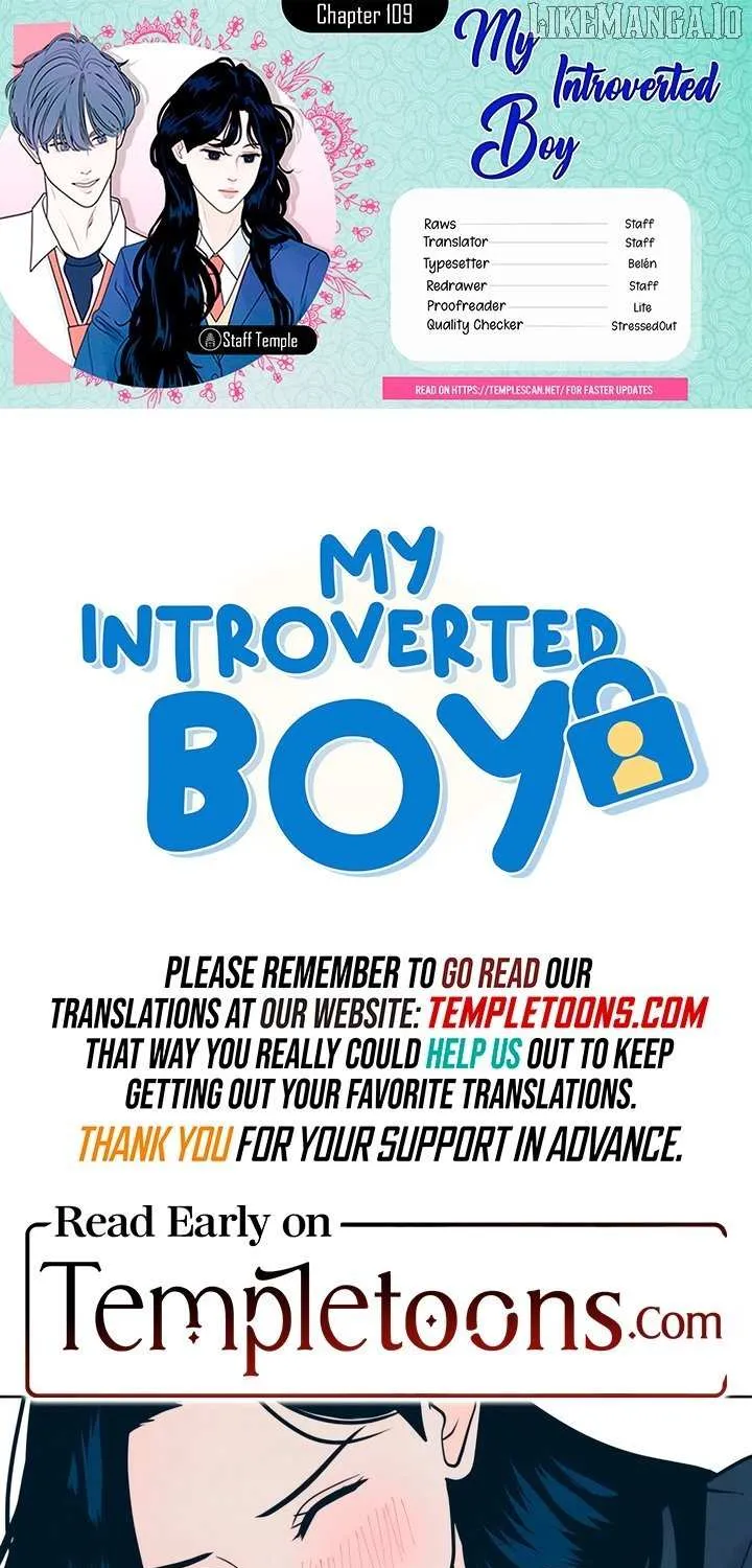My Introverted Boy Chapter 109 page 1 - 