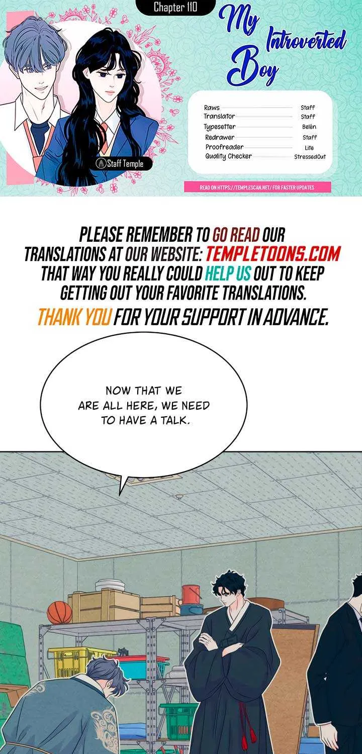 My Introverted Boy Chapter 110 page 1 - 