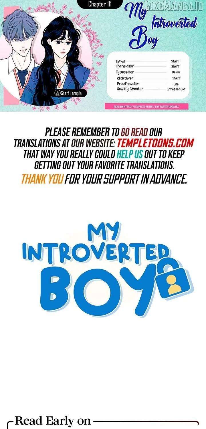 My Introverted Boy Chapter 111 page 2 - 