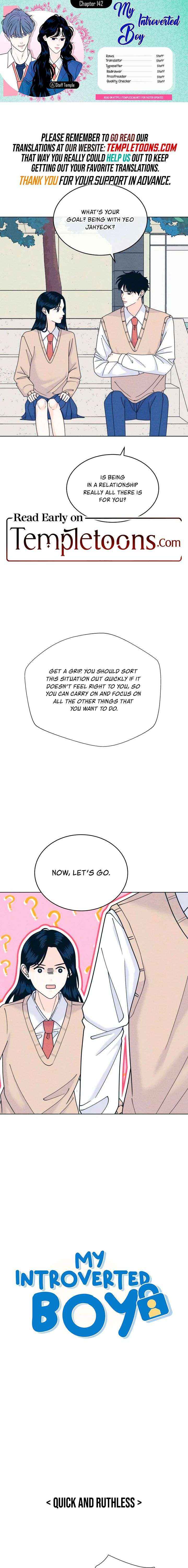 My Introverted Boy Chapter 142 page 1 - 