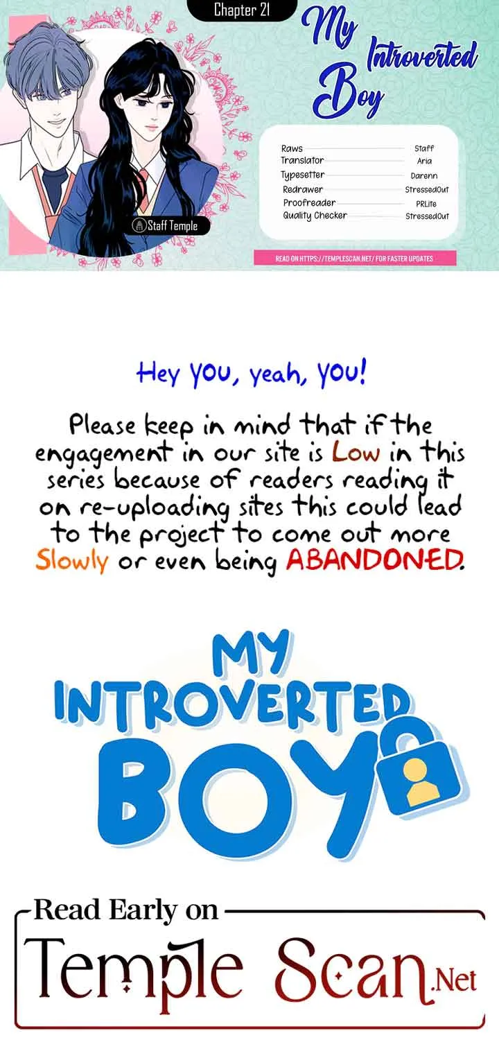 My Introverted Boy Chapter 21 page 2 - 