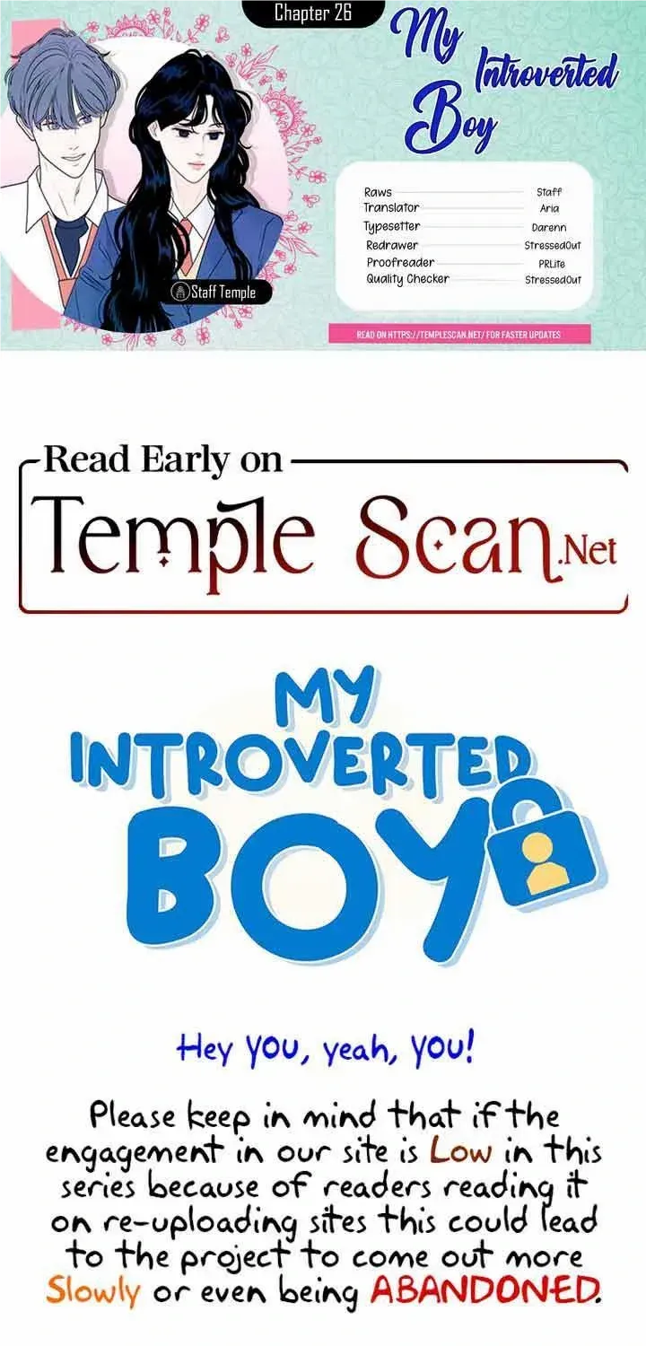 My Introverted Boy Chapter 26 page 1 - 
