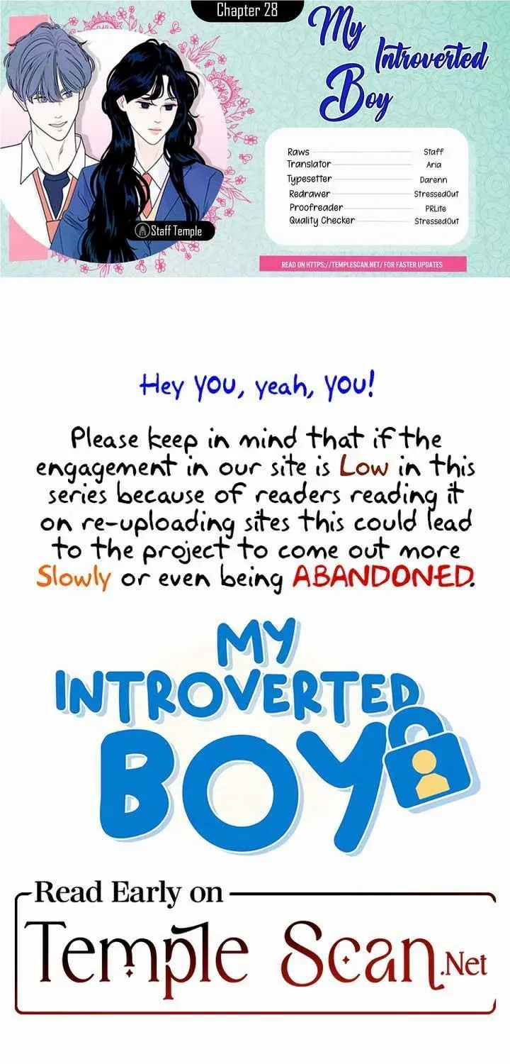 My Introverted Boy Chapter 28 page 2 - 