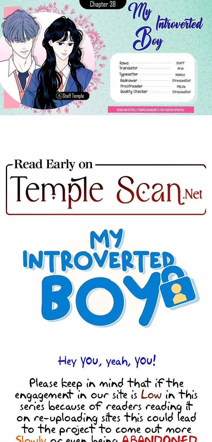 My Introverted Boy Chapter 38 page 1 - 
