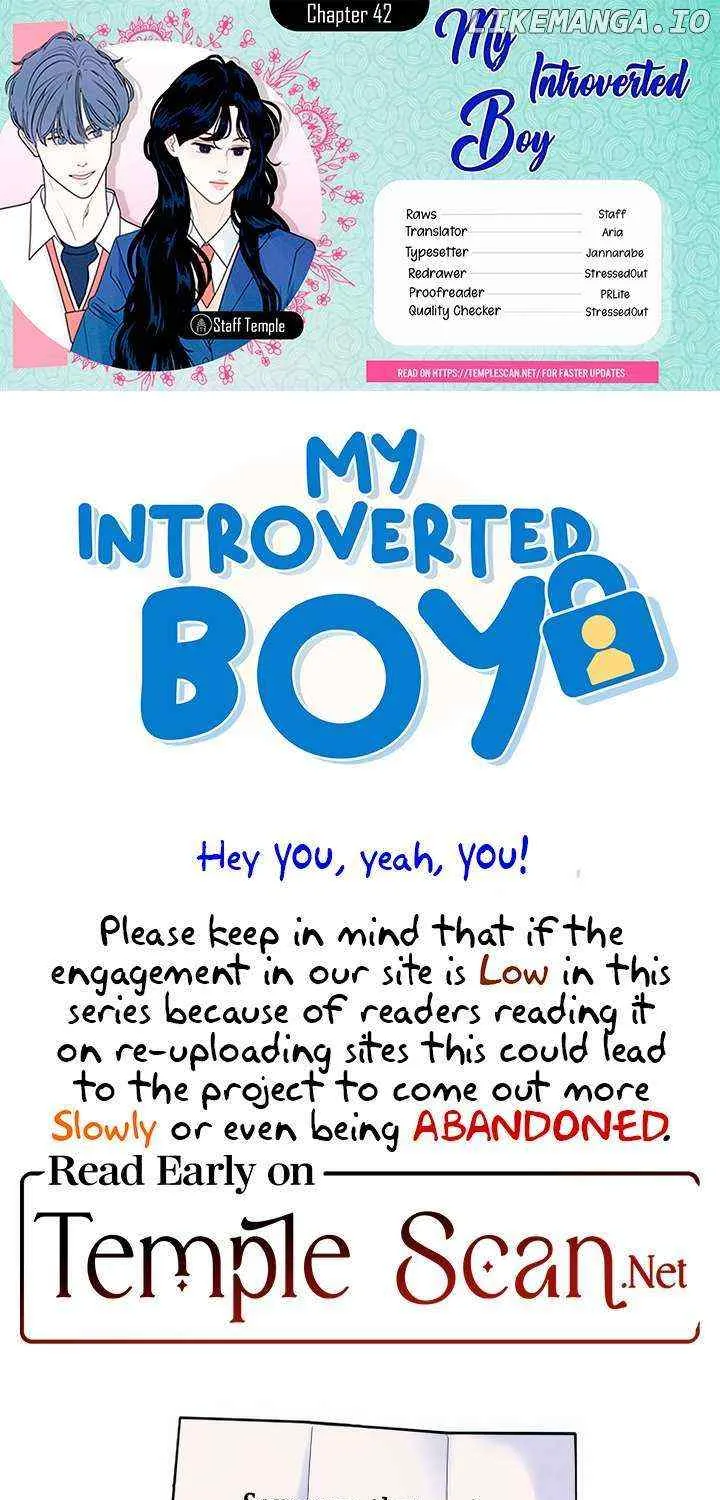 My Introverted Boy Chapter 42 page 1 - 