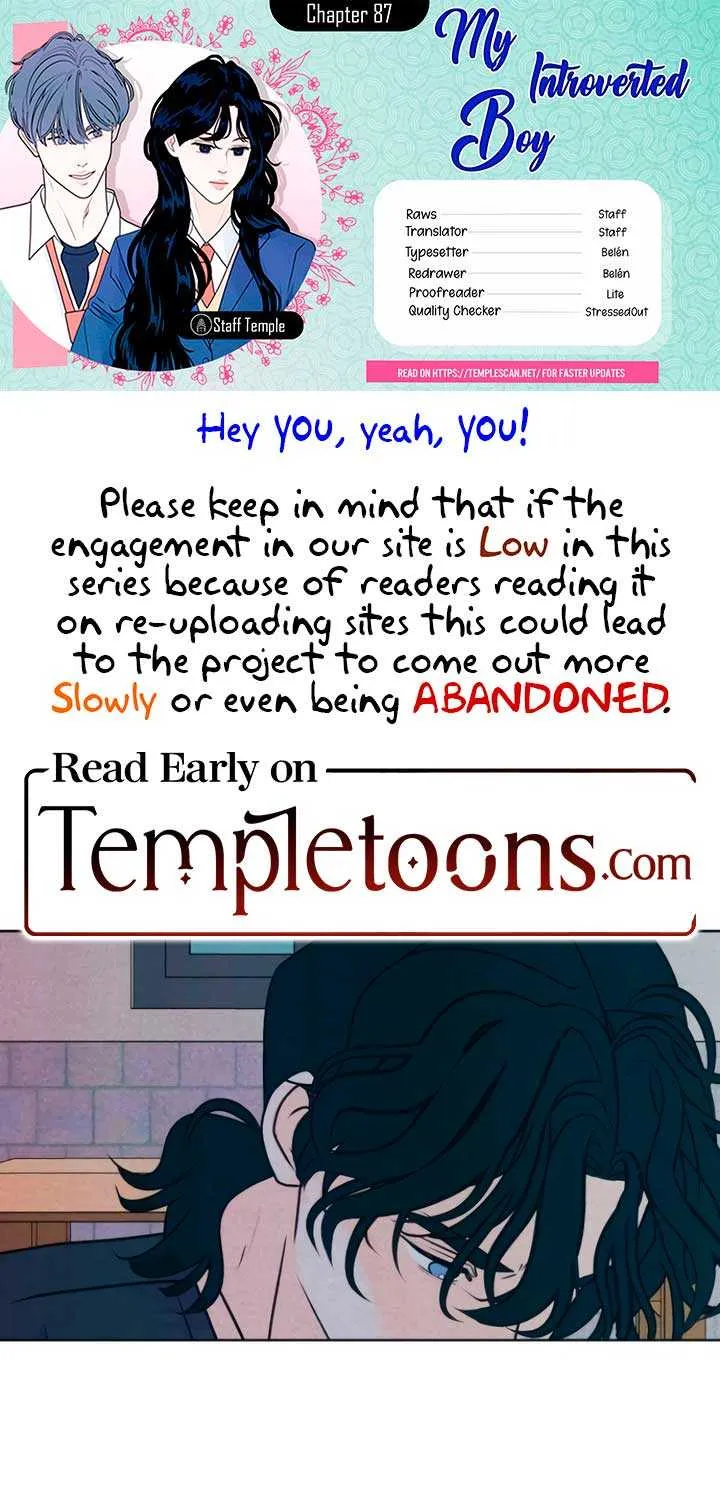 My Introverted Boy Chapter 87 page 1 - 
