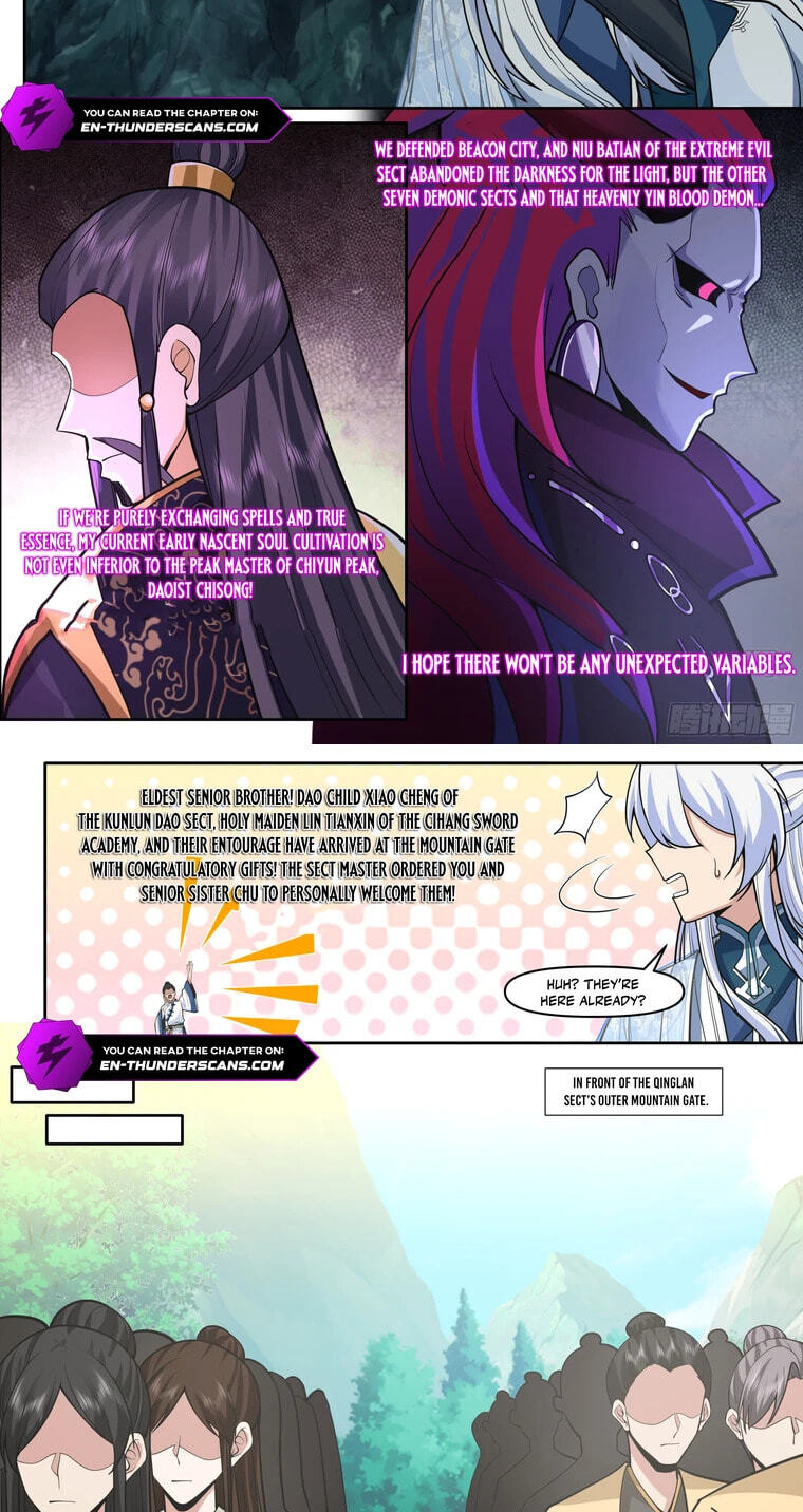 My Junior Sisters Are Obsessed with Me Chapter 180 page 8 - 