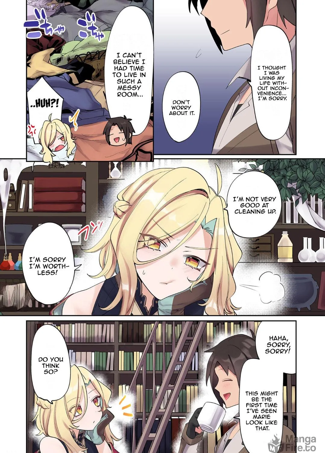My level up is strange!: Reincarnation of a great Man in a Different World Chapter 4 page 17 - 