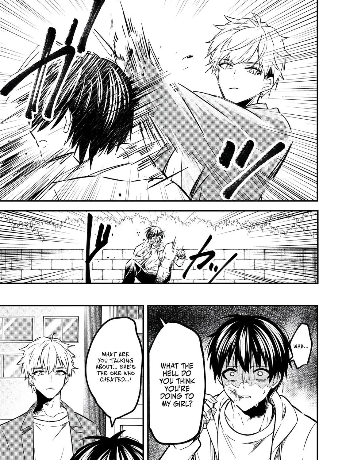 My life turned around — after being cheated on and falsely accused, I end up being adored by the most beautiful girl in school. Chapter 1 page 17 - 