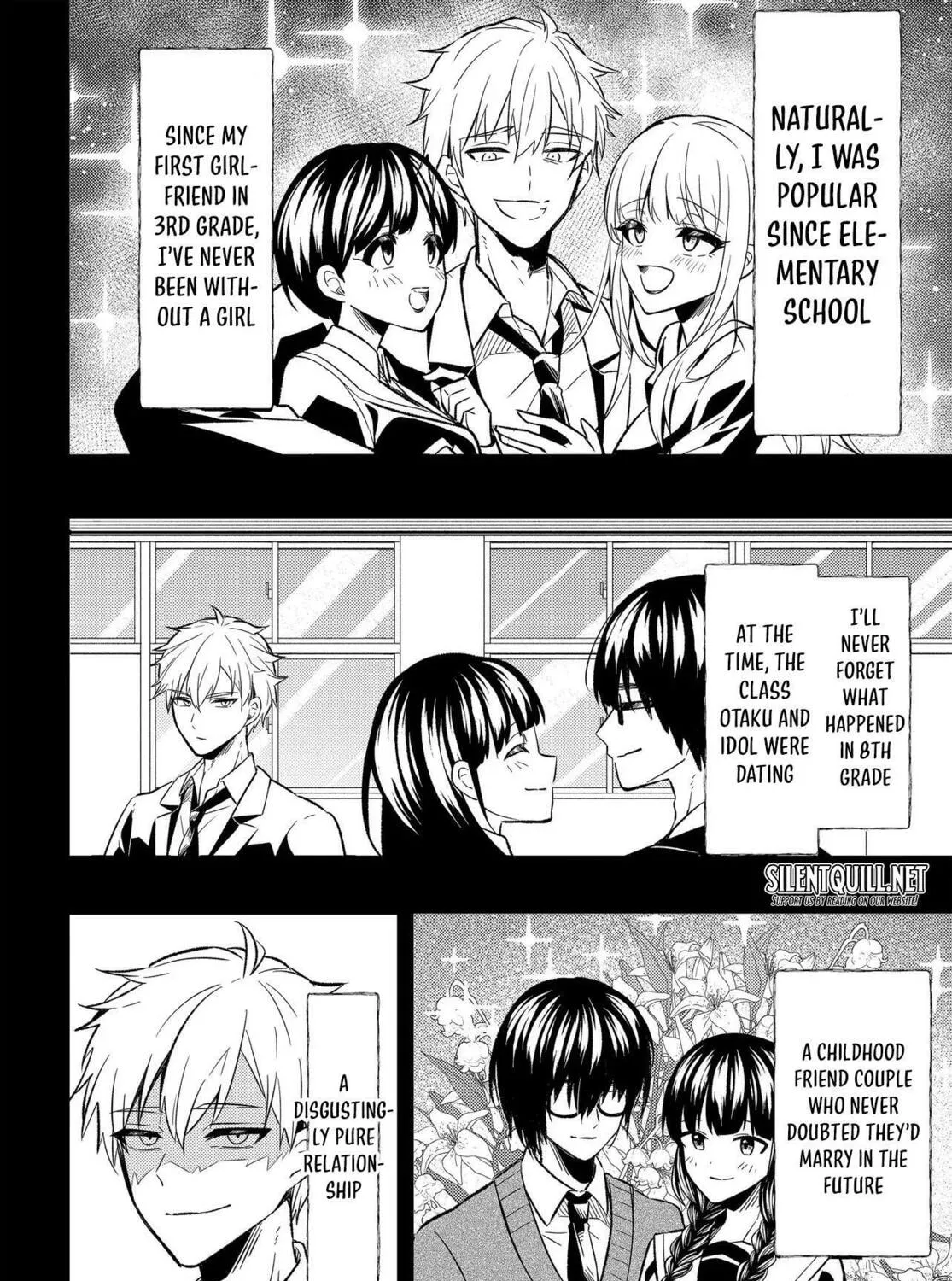My life turned around — after being cheated on and falsely accused, I end up being adored by the most beautiful girl in school. Chapter 3 page 12 - 