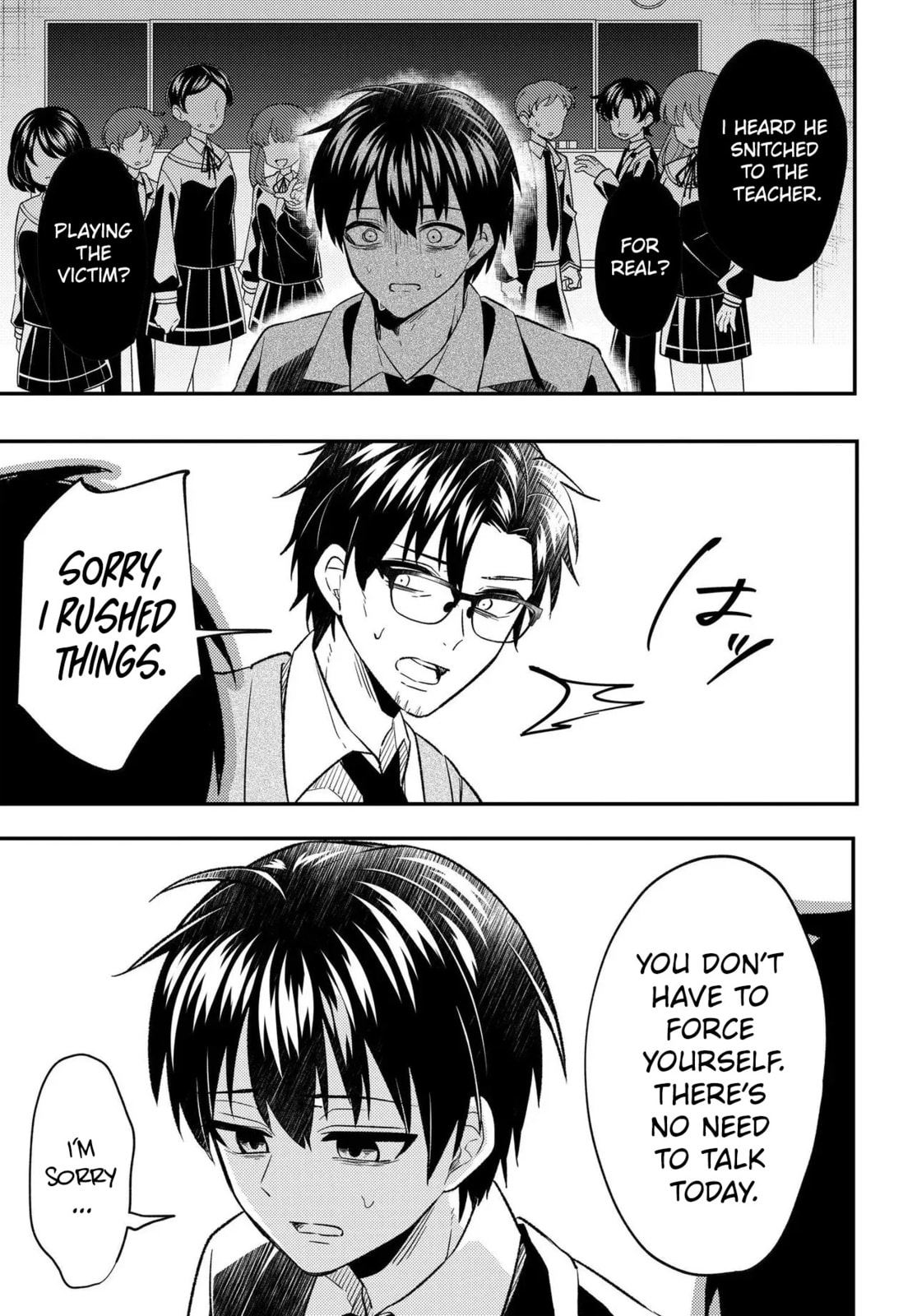 My life turned around — after being cheated on and falsely accused, I end up being adored by the most beautiful girl in school. Chapter 7.2 page 3 - 