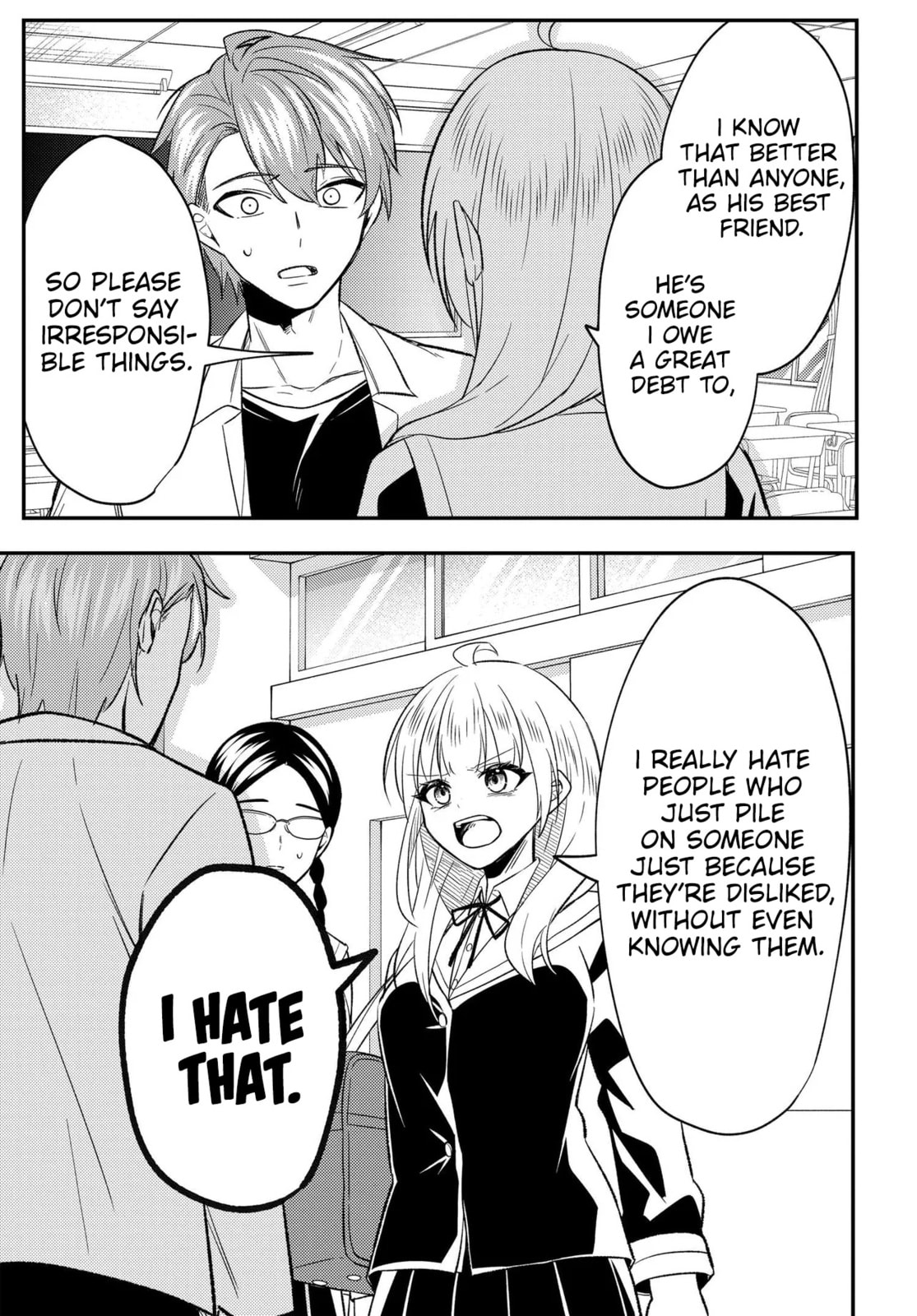 My life turned around — after being cheated on and falsely accused, I end up being adored by the most beautiful girl in school. Chapter 8 page 26 - 
