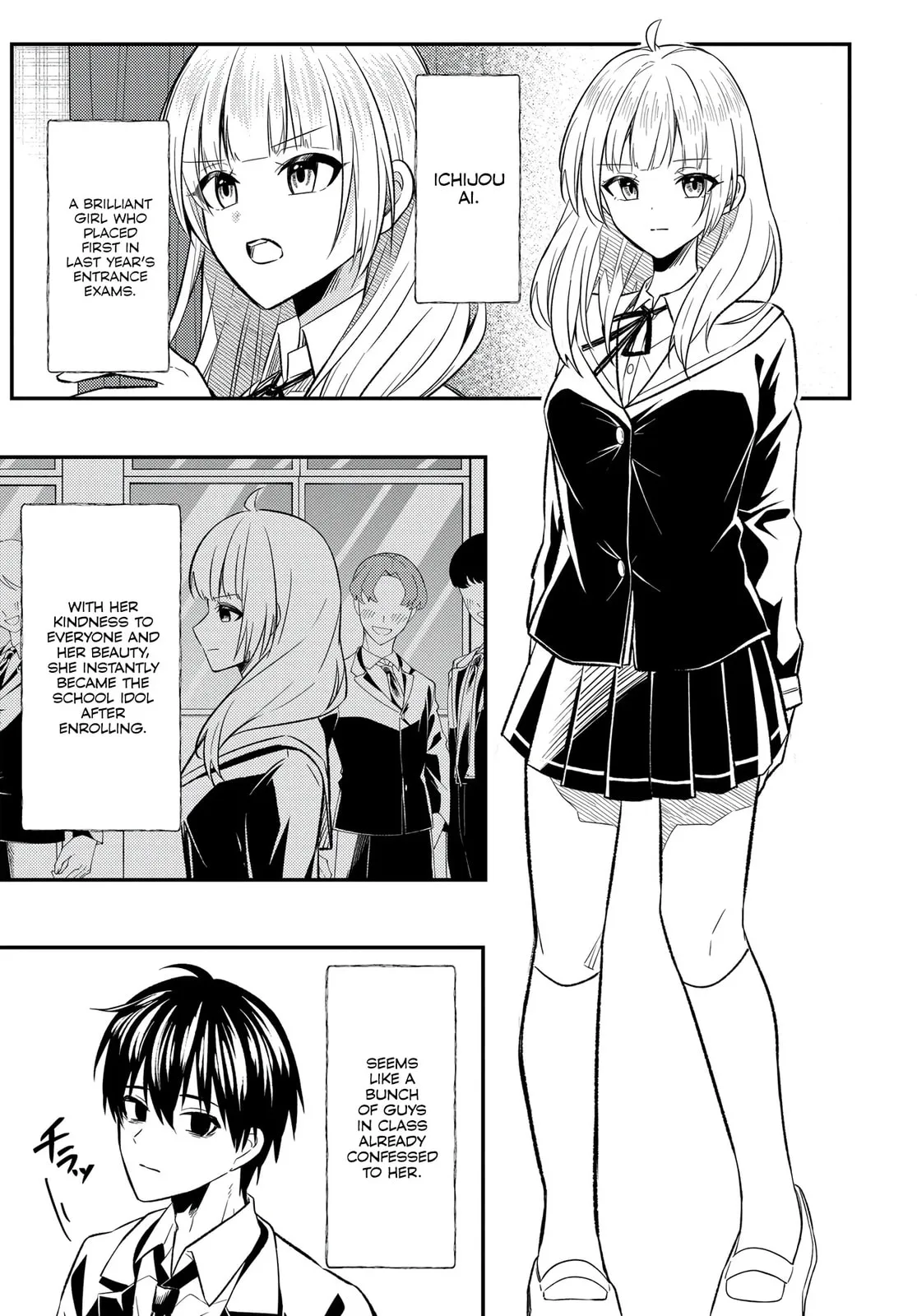 My Life Turned Around: After Being Cheated on and Falsely Accused, I Ended up Being Adored by the Most Beautiful Girl in School Chapter 2 page 3 - 
