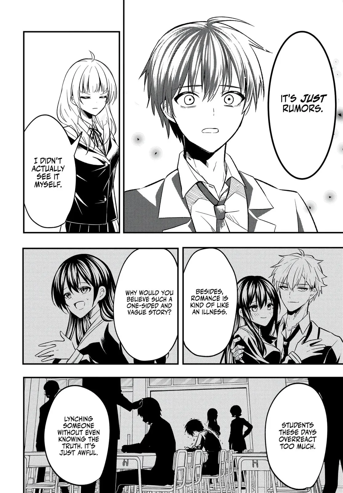 My Life Turned Around: After Being Cheated on and Falsely Accused, I Ended up Being Adored by the Most Beautiful Girl in School Chapter 2 page 6 - 
