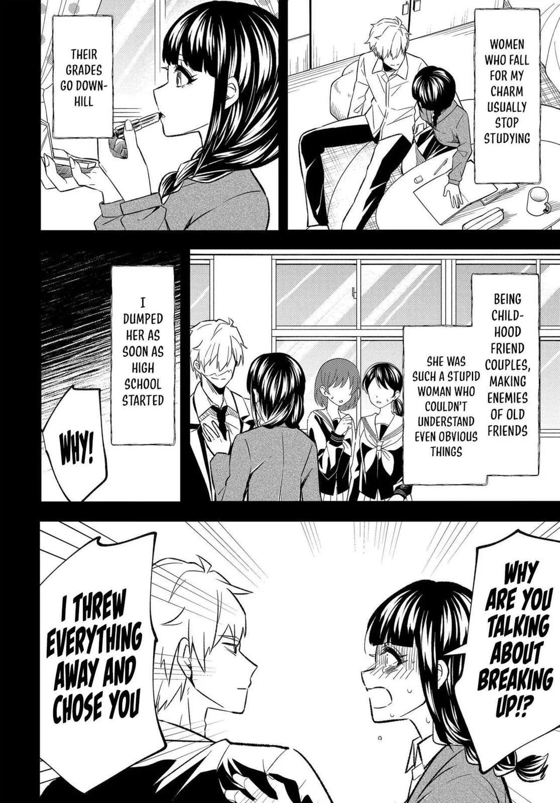 My Life Turned Around: After Being Cheated on and Falsely Accused, I Ended up Being Adored by the Most Beautiful Girl in School Chapter 3 page 11 - 