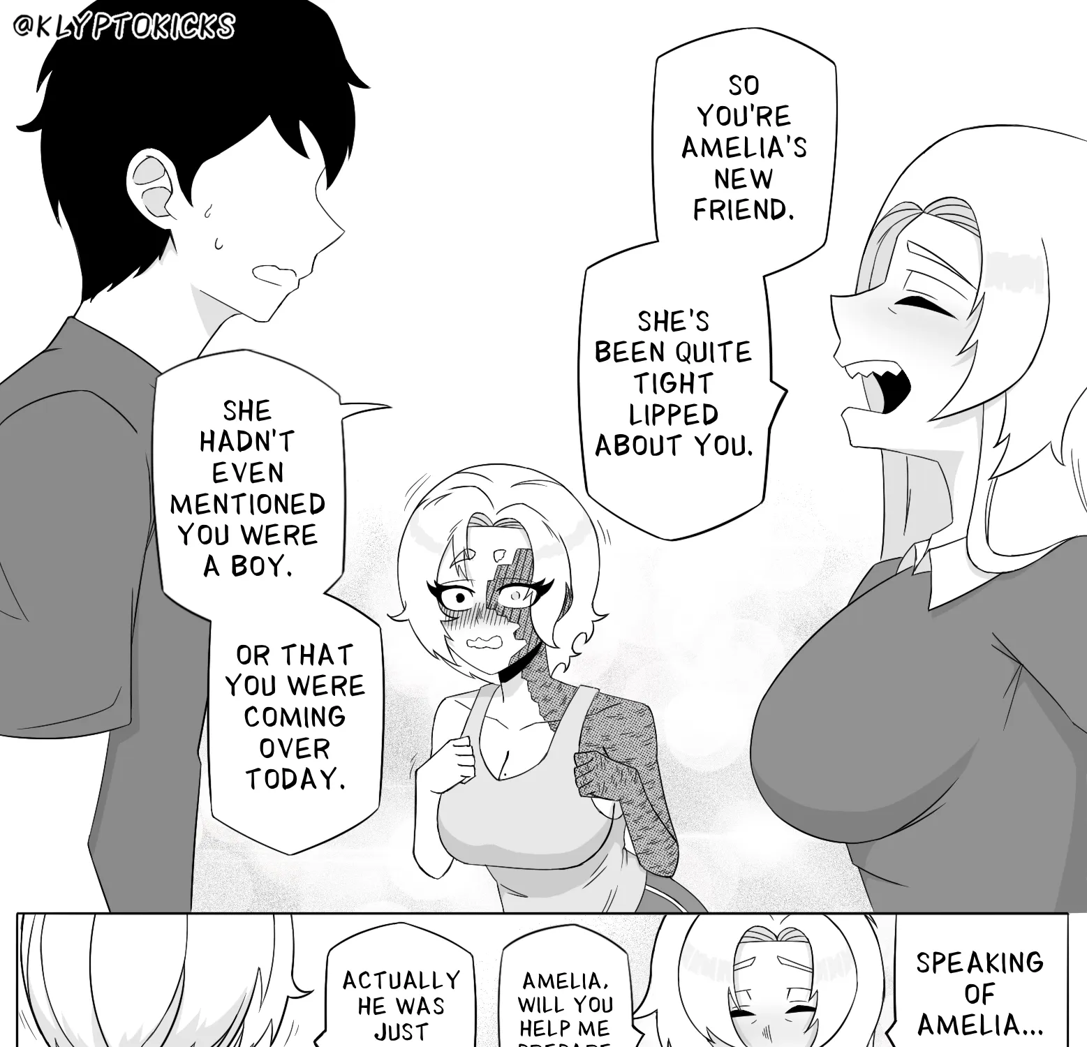 My Life With Amelia Chapter 11 page 1 - 