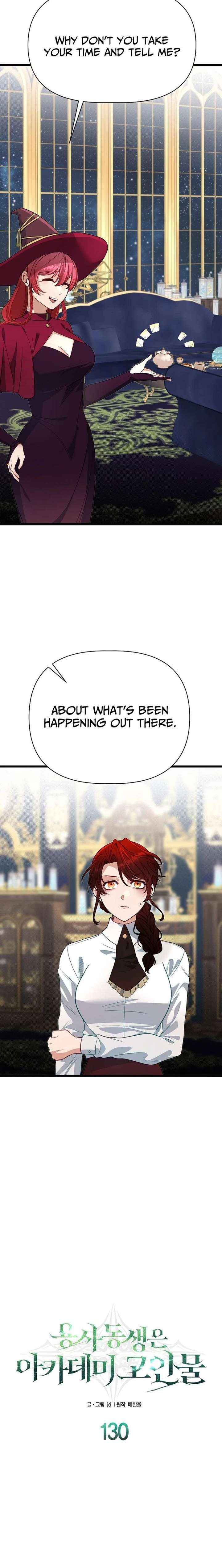 My Little Brother Is The Academy’s Hotshot Chapter 130 page 4 - 