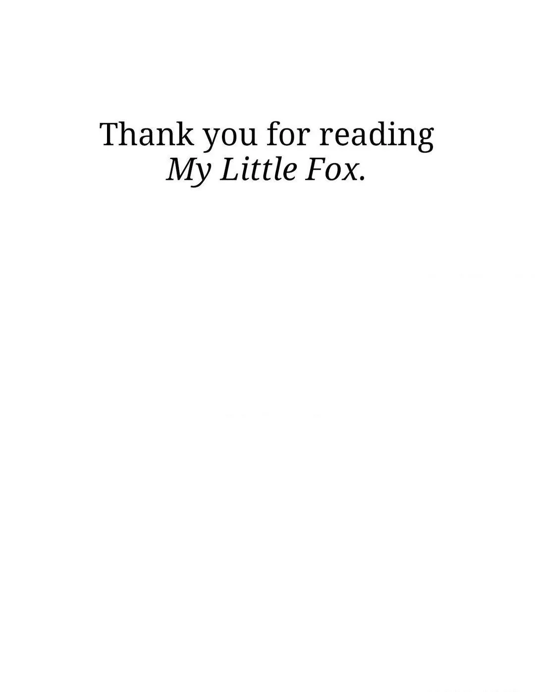 My Little Fox Chapter 10 page 100 - 