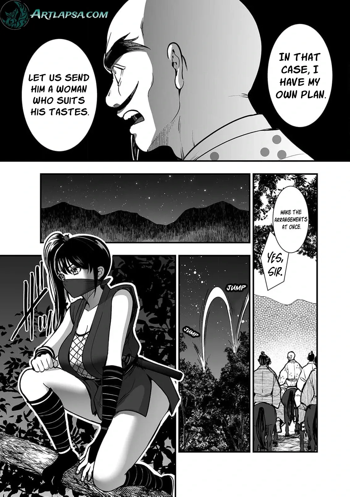 My Lord, Training in the Bedroom ~The Failed Assassin Kunoichi Made His Wife Chapter 1 page 7 - 
