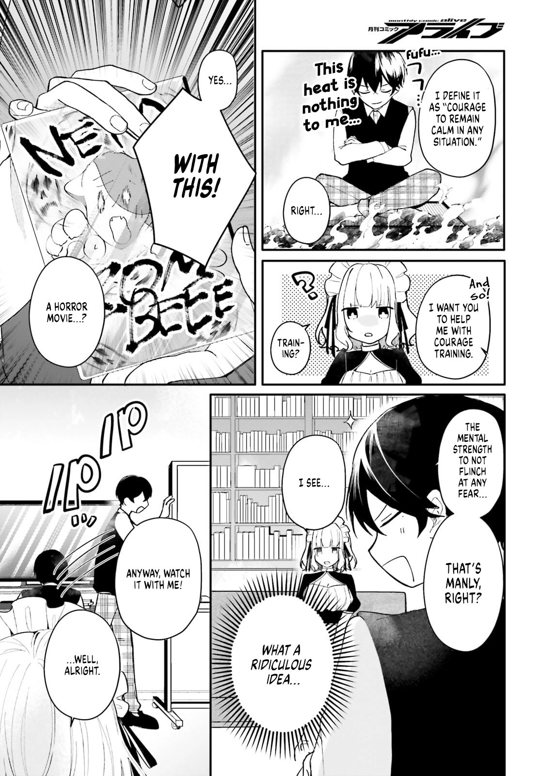 My maid looks like the girl I like in my class Chapter 1 page 12 - 
