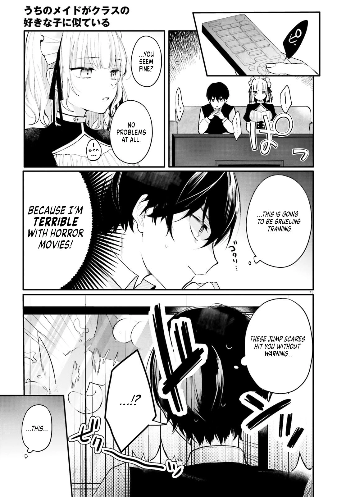 My maid looks like the girl I like in my class Chapter 1 page 13 - 