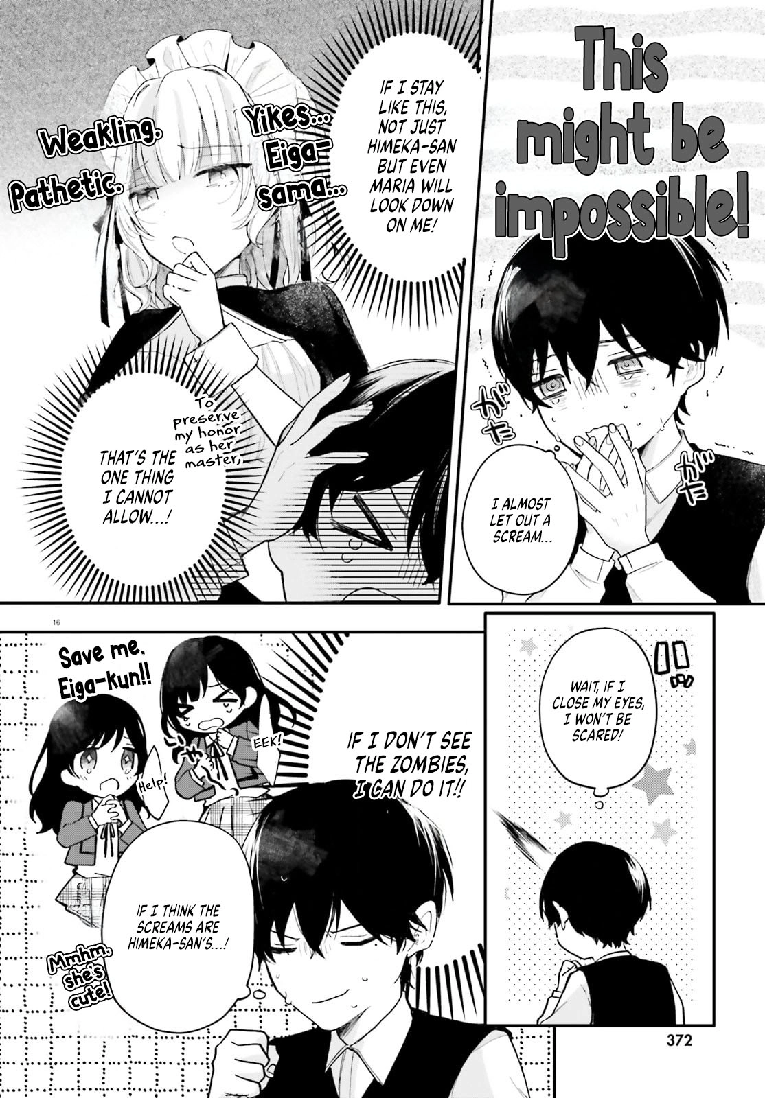 My maid looks like the girl I like in my class Chapter 1 page 14 - 