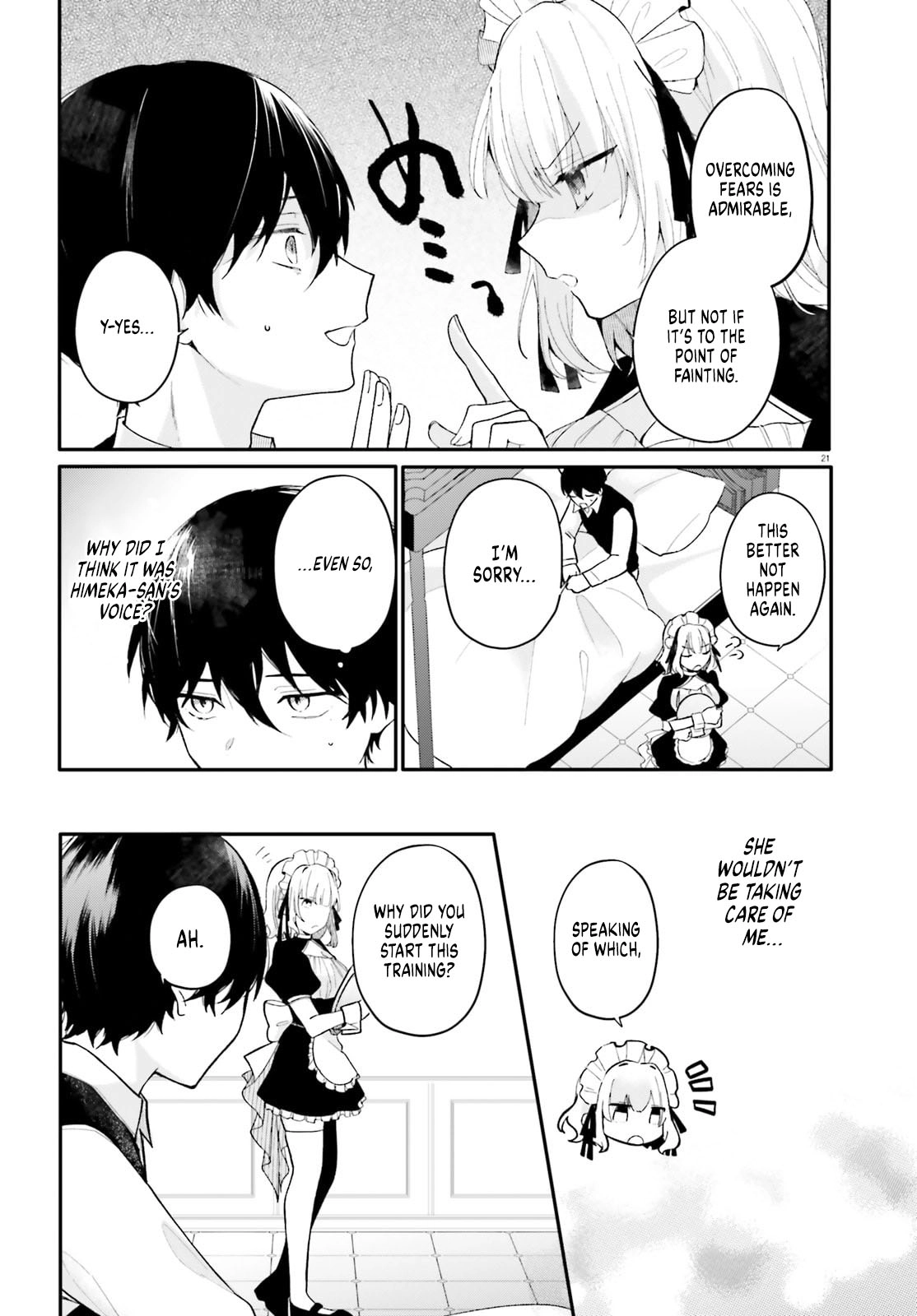 My maid looks like the girl I like in my class Chapter 1 page 19 - 