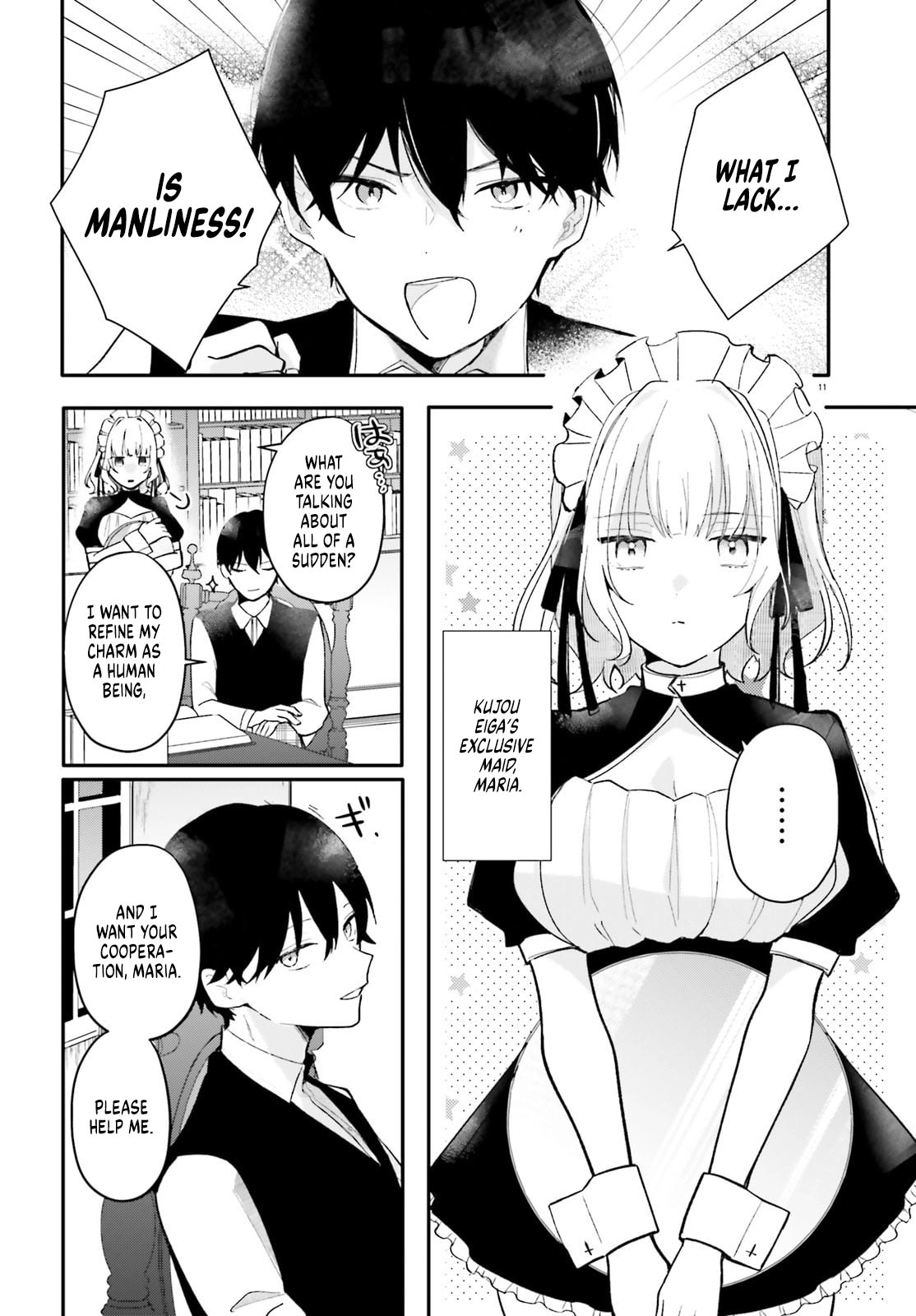 My maid looks like the girl I like in my class Chapter 1 page 9 - 