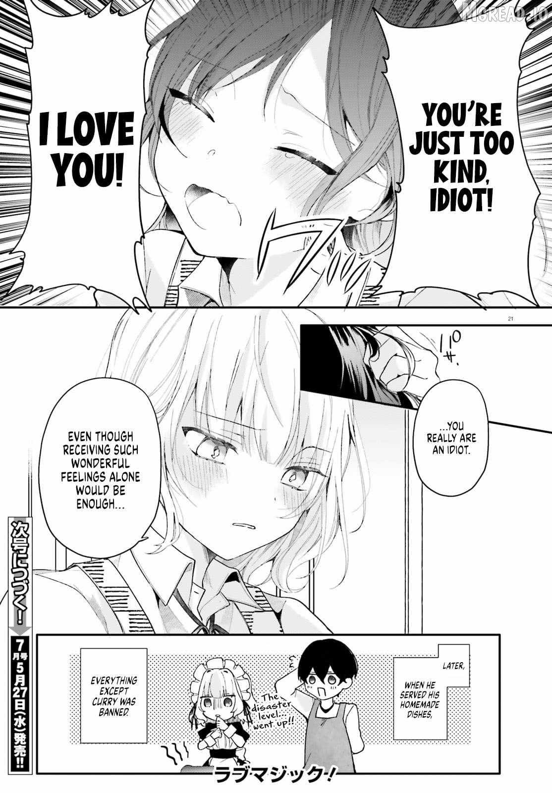 My maid looks like the girl I like in my class Chapter 2 page 21 - 