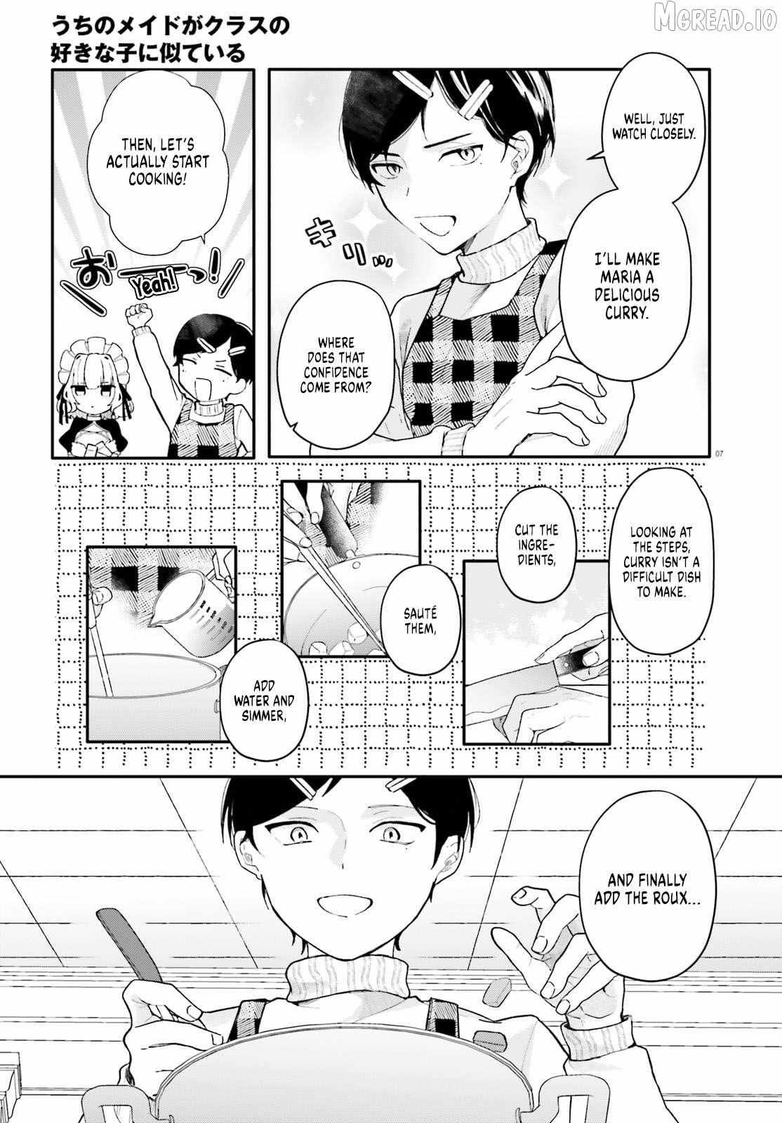 My maid looks like the girl I like in my class Chapter 2 page 7 - 