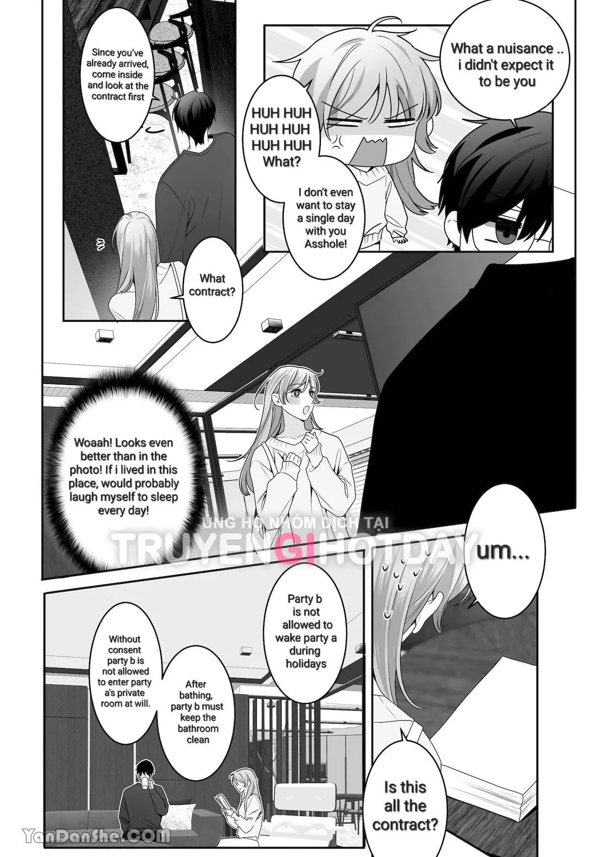 My manager is a horny obsessive little b*tch Chapter 1 page 12 - 