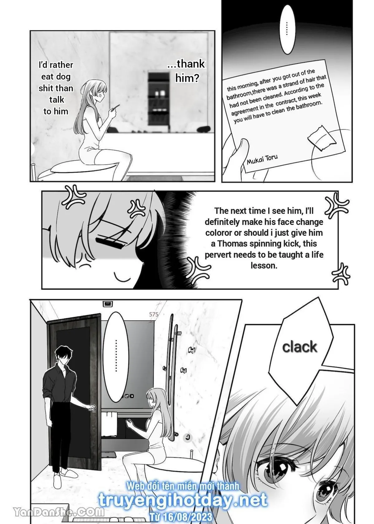 My manager is a horny obsessive little b*tch Chapter 2 page 13 - 