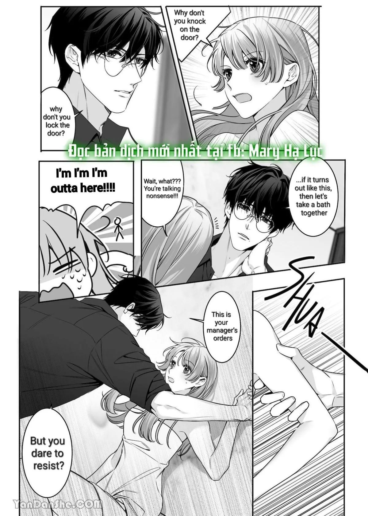 My manager is a horny obsessive little b*tch Chapter 2 page 14 - 