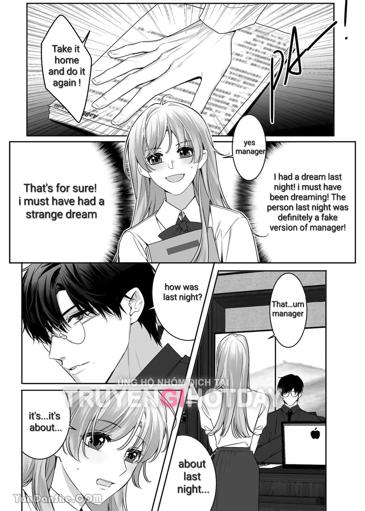 My manager is a horny obsessive little b*tch Chapter 2 page 8 - 