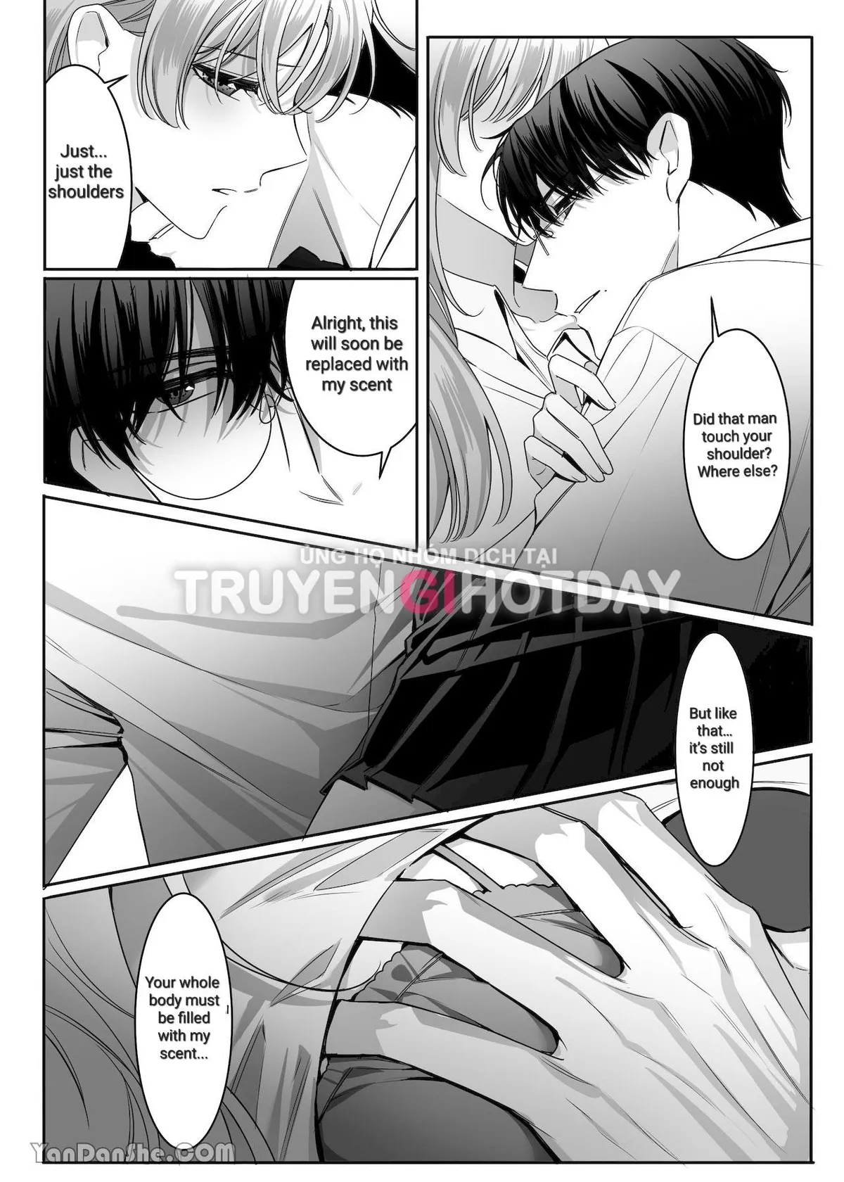 My manager is a horny obsessive little b*tch Chapter 4 page 1 - 