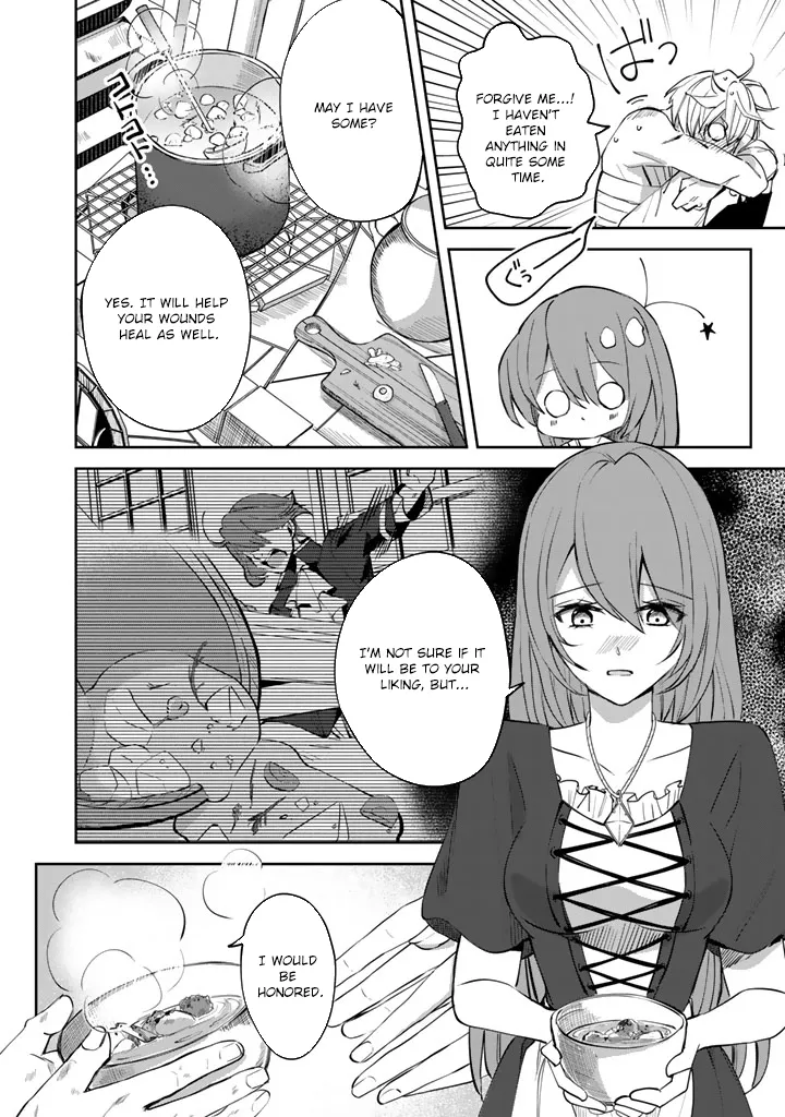 My master is a big, dog-like knight. Chapter 2 page 18 - 