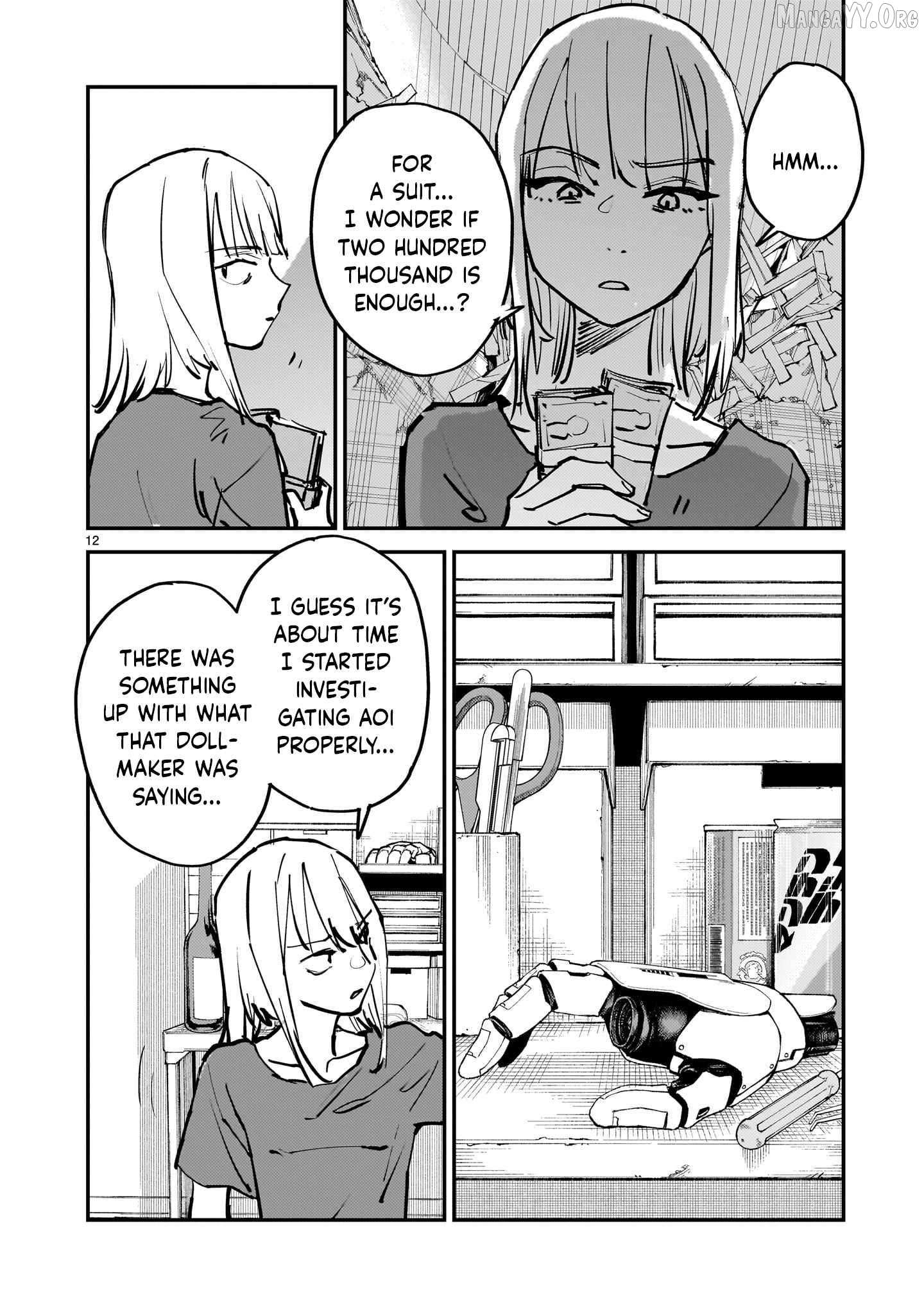 My Mother, The Story of a Shitty Mom Whose Body was Taken Over by an Alien Chapter 13 page 12 - 