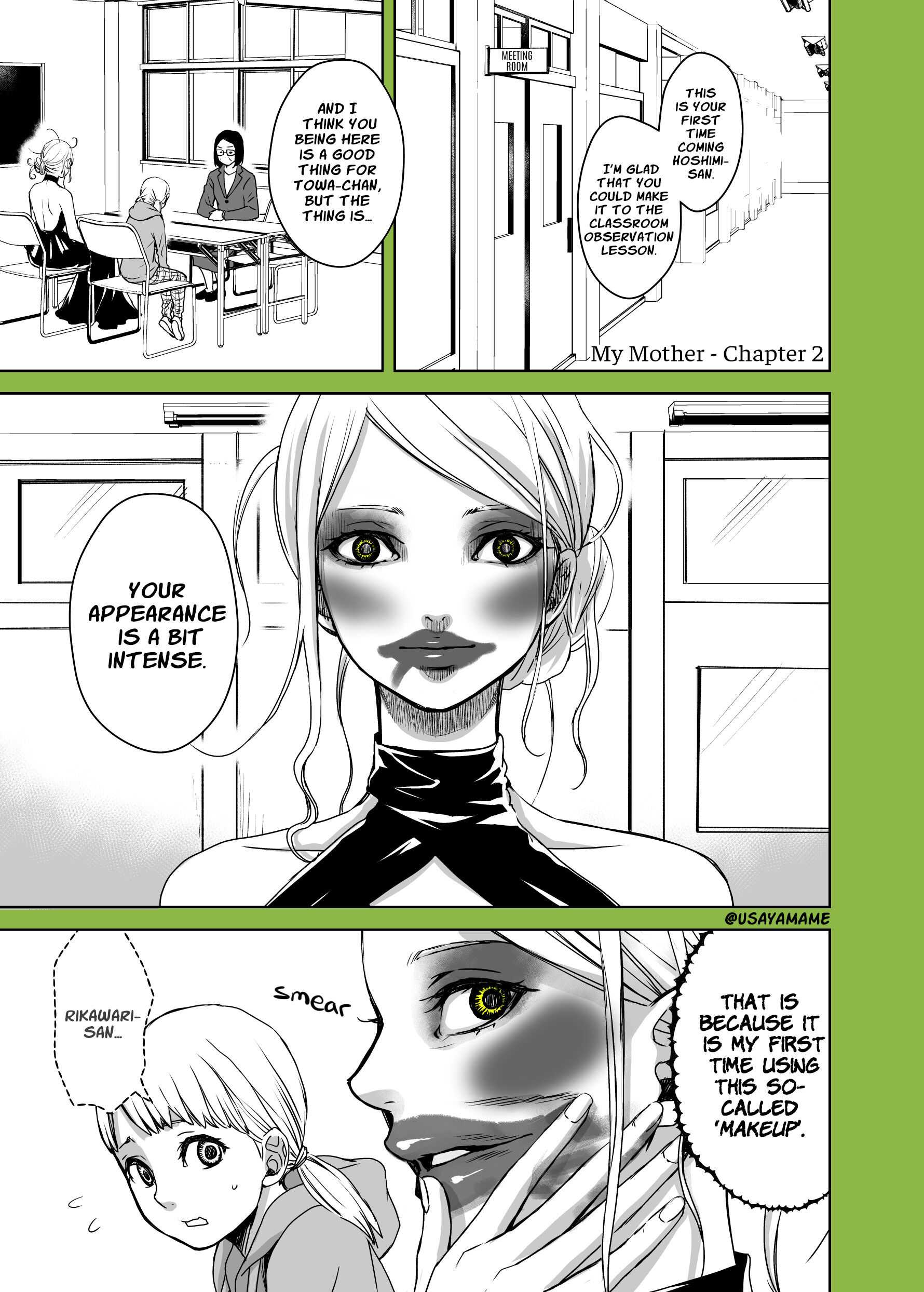 My Mother, The Story of a Shitty Mom Whose Body was Taken Over by an Alien Chapter 2 page 1 - 